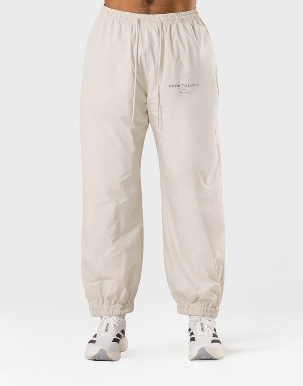 BTL Logo Nylon Jacket - Ivory – LÝFT