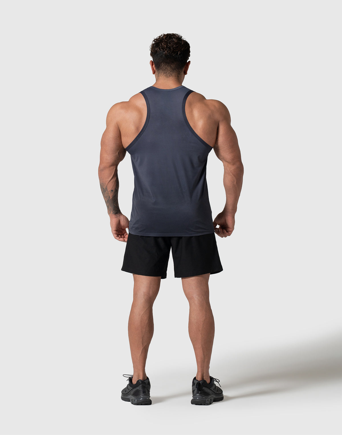LÝFT Gradation Stretch Tanktop - Black