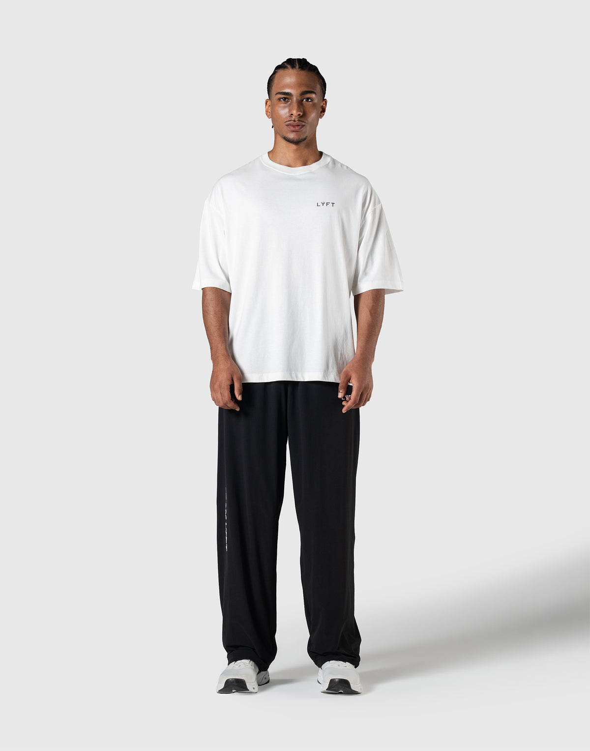 TEAM LÝFT Logo Big T-Shirt - White