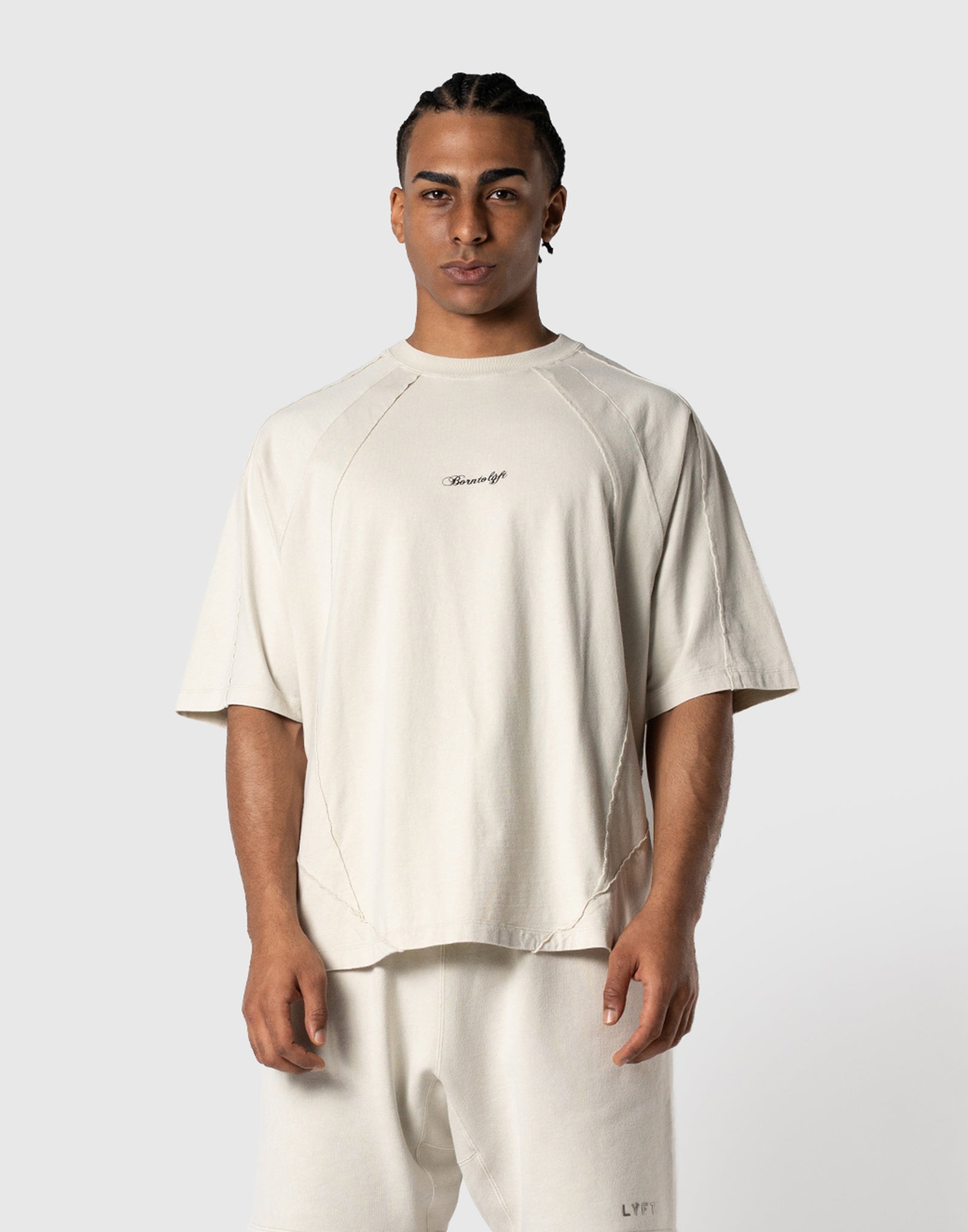 Original Pattern Vintage Big T-Shirt - Ivory – LÝFT