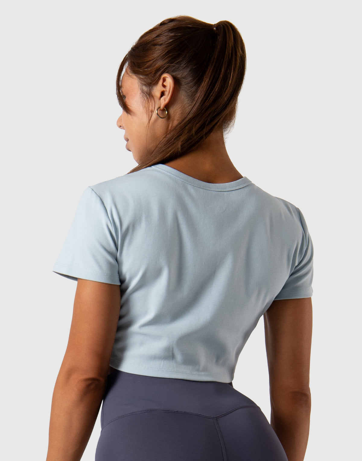 LÝFT Logo Short Length T-Shirt - Blue