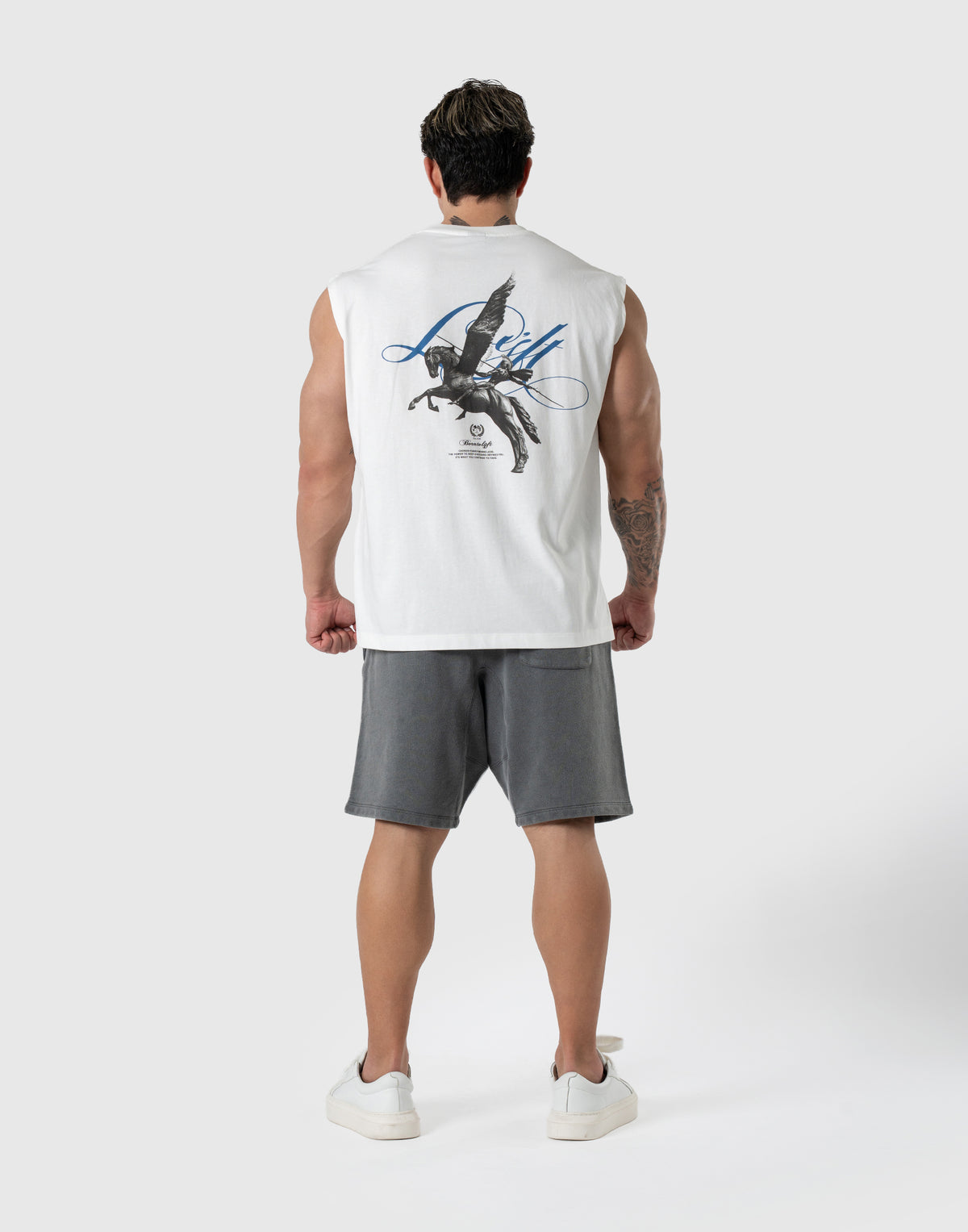 Pegasus Graphic Tanktop - White
