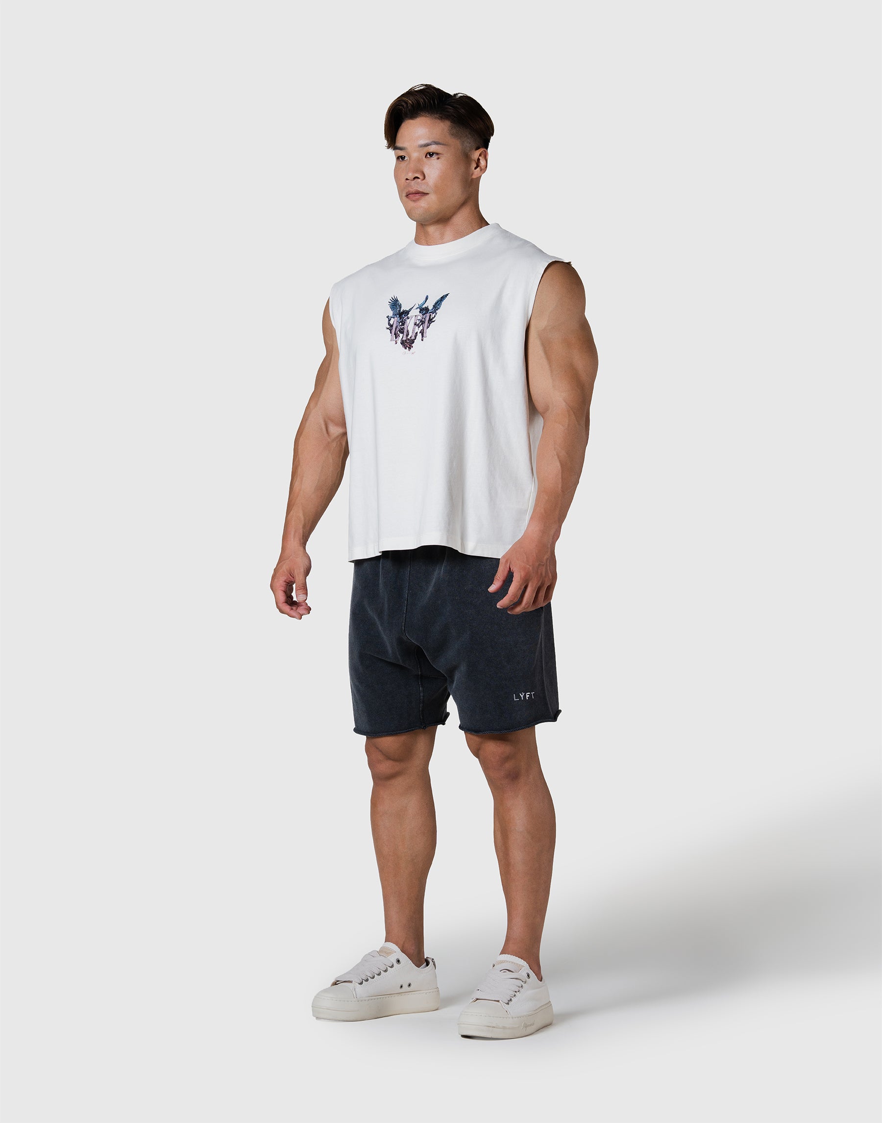 Angel Graphic Vintage Tanktop - Ivory – LÝFT