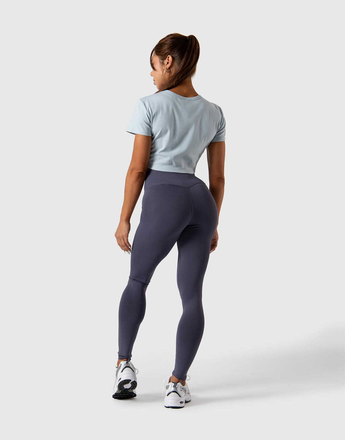 LÝFT Logo Short Length T-Shirt - Blue