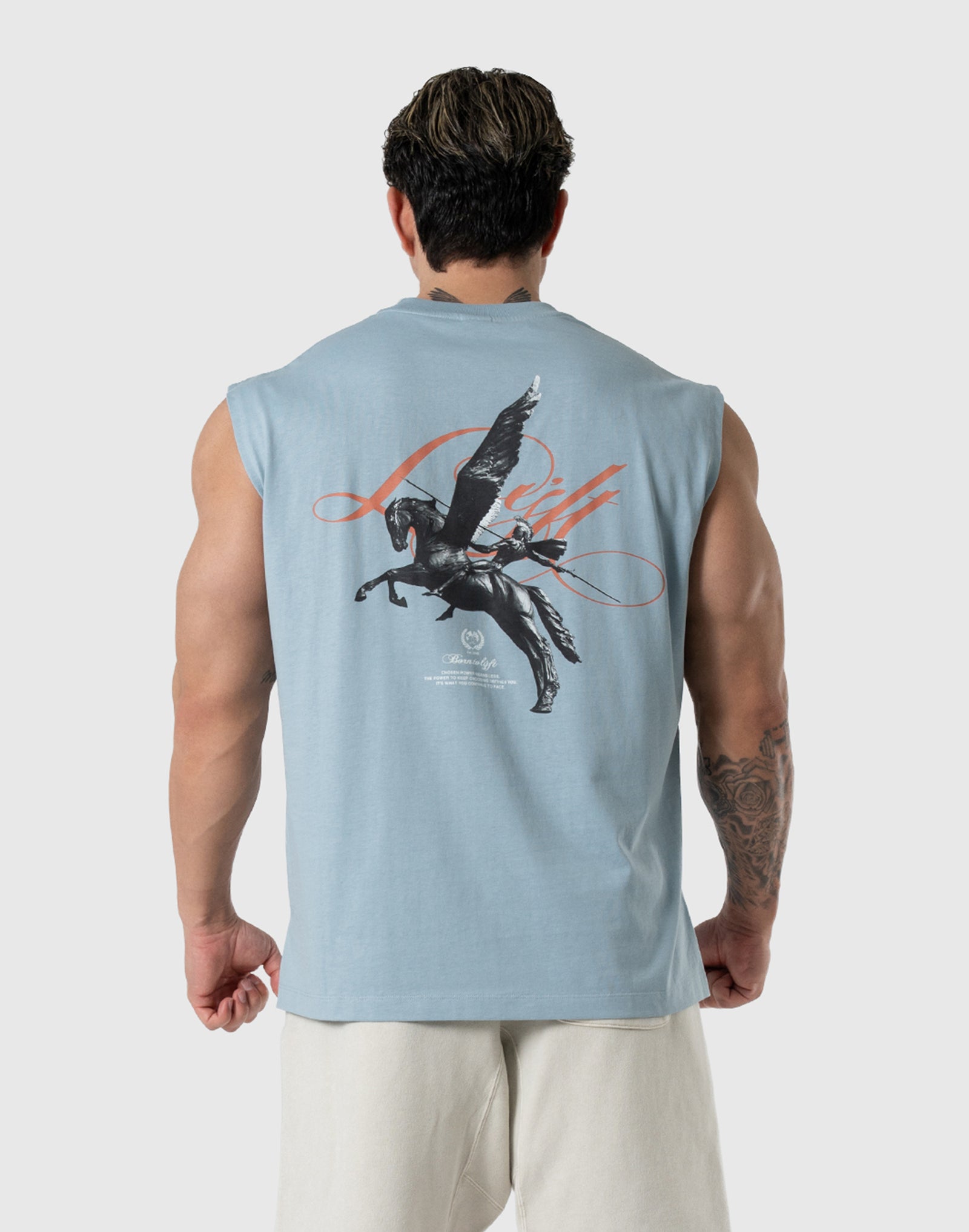 Pegasus Graphic Tanktop - L.Blue – LÝFT