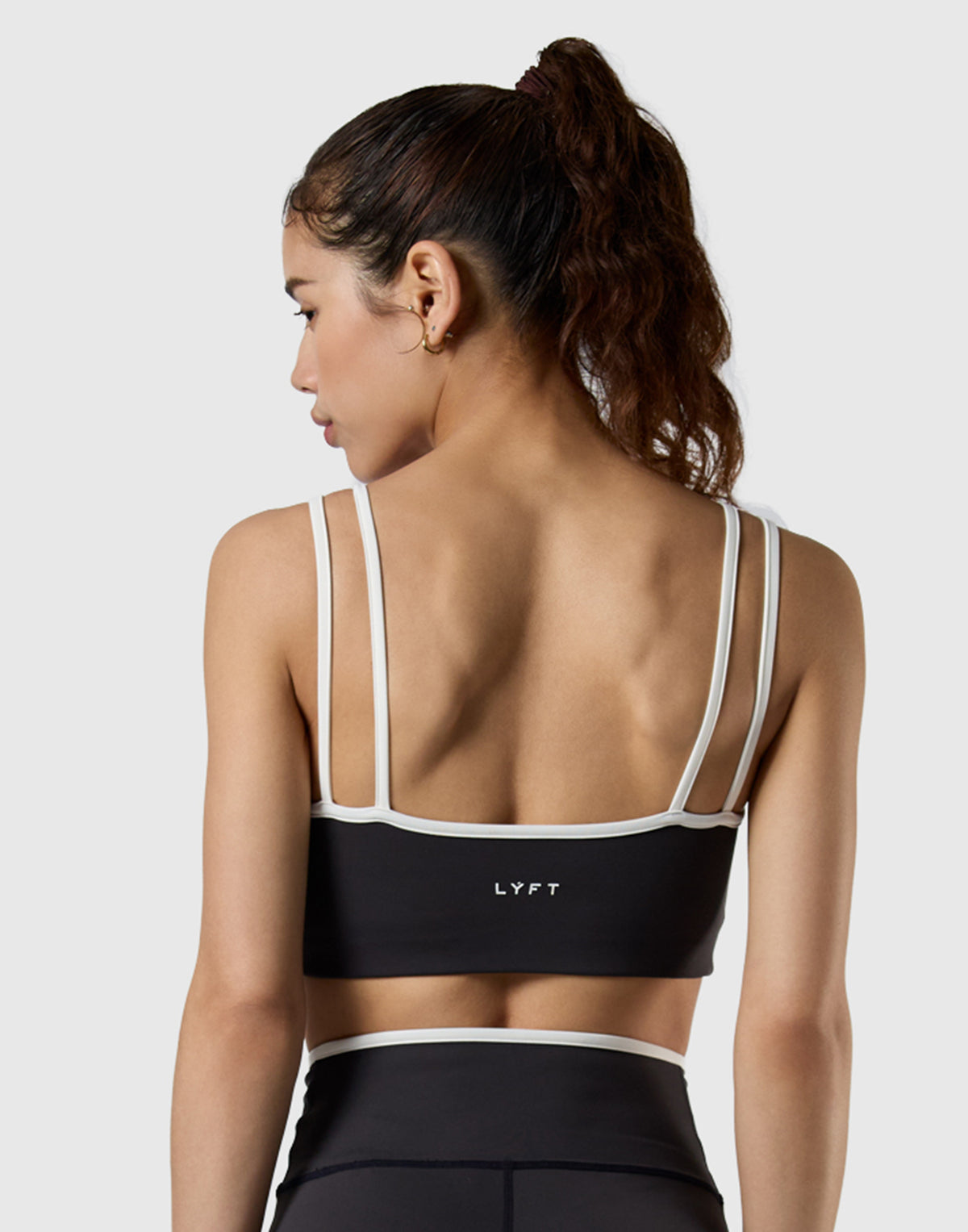 Double-Strap Active Bratop - Black