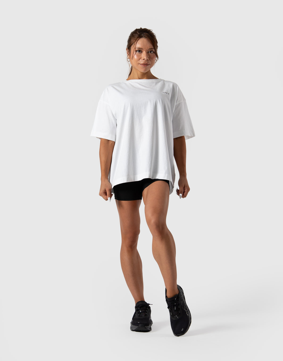 Vintage Washed Oversized T-Shirt - White