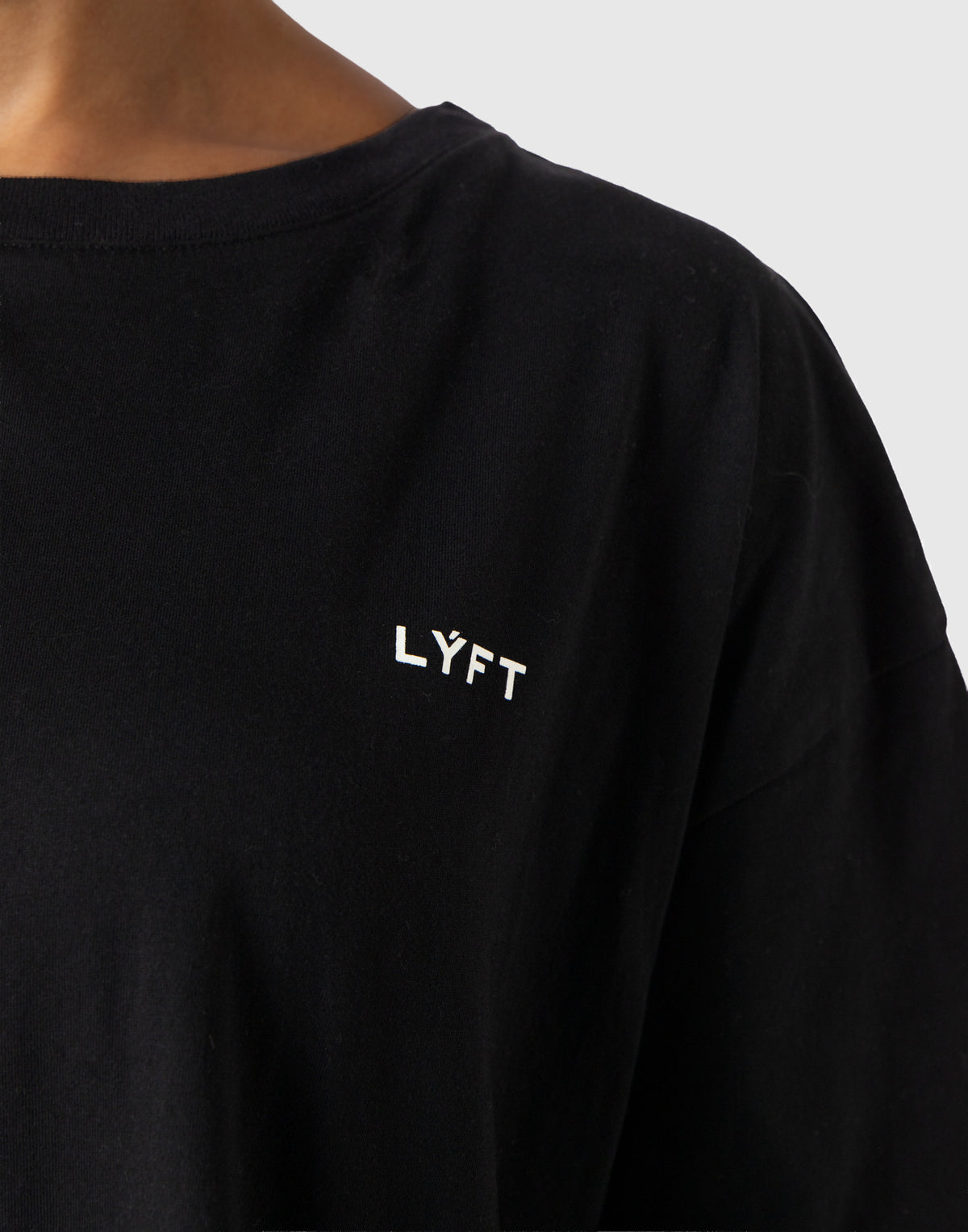 Vintage Washed Oversized T-Shirt - Black