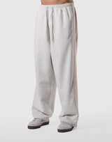 2-Line Wide Sweatpants - Ivory
