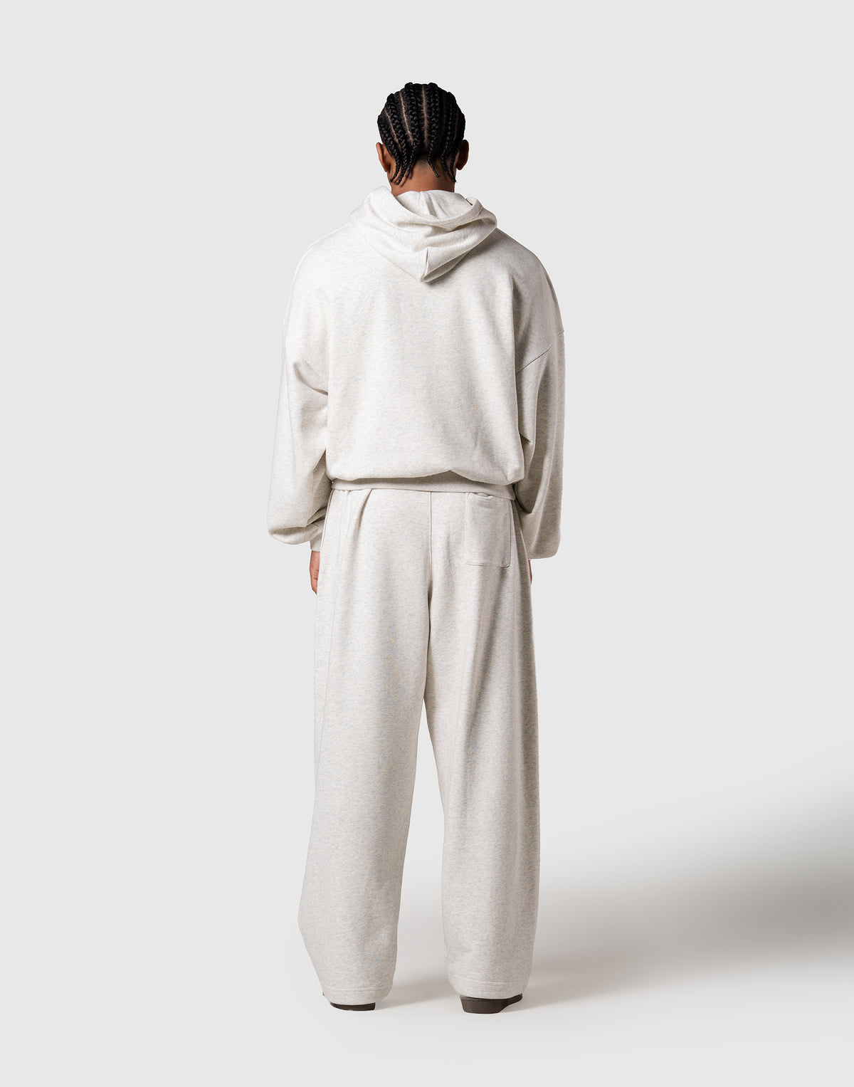 One Point LÝFT Logo Sweat Hoodie - Ivory