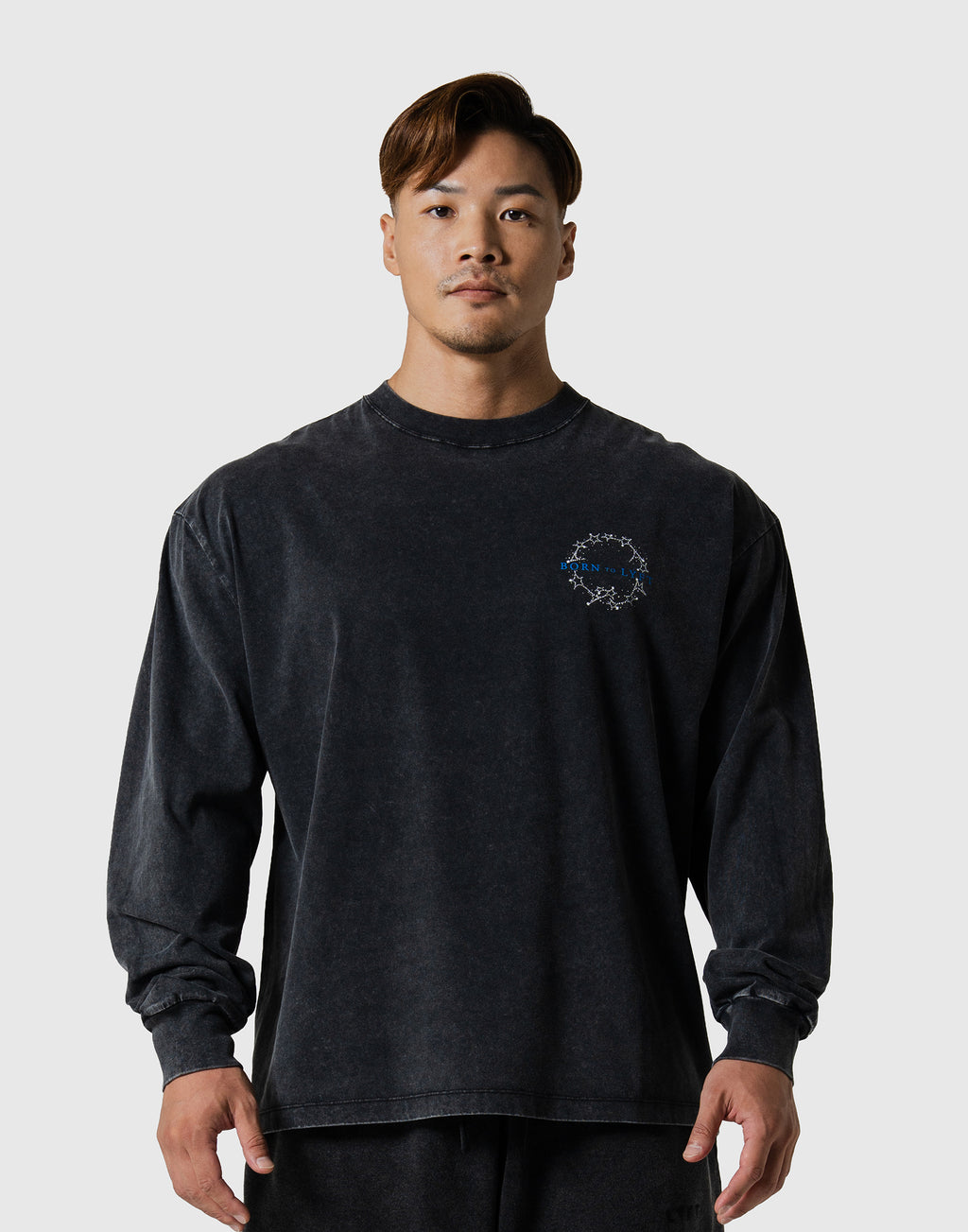 90s Orbital プリントロンT テクノ Orbit Script Logo Vintage Long Sleeve T-Shirt - Black – LÝFT