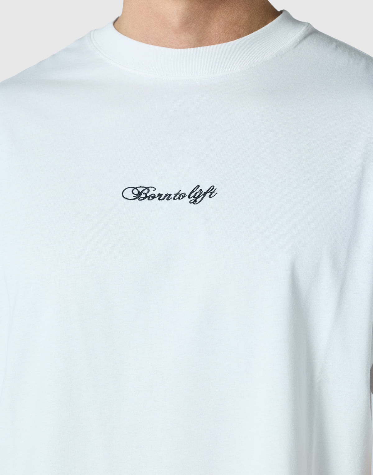 Script Logo Big T-Shirt - White