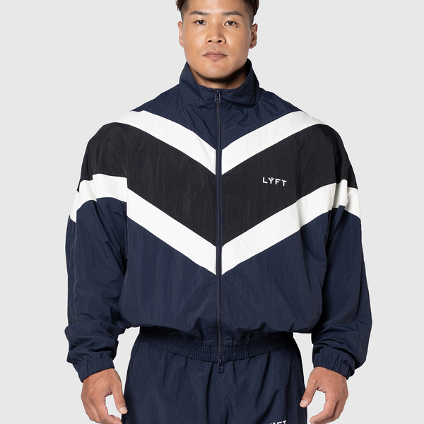 完売品 LYFT V-FORM TRACK JACKET セットアップ Lサイズ V-Form Track Jacket V.2 - Navy – LÝFT