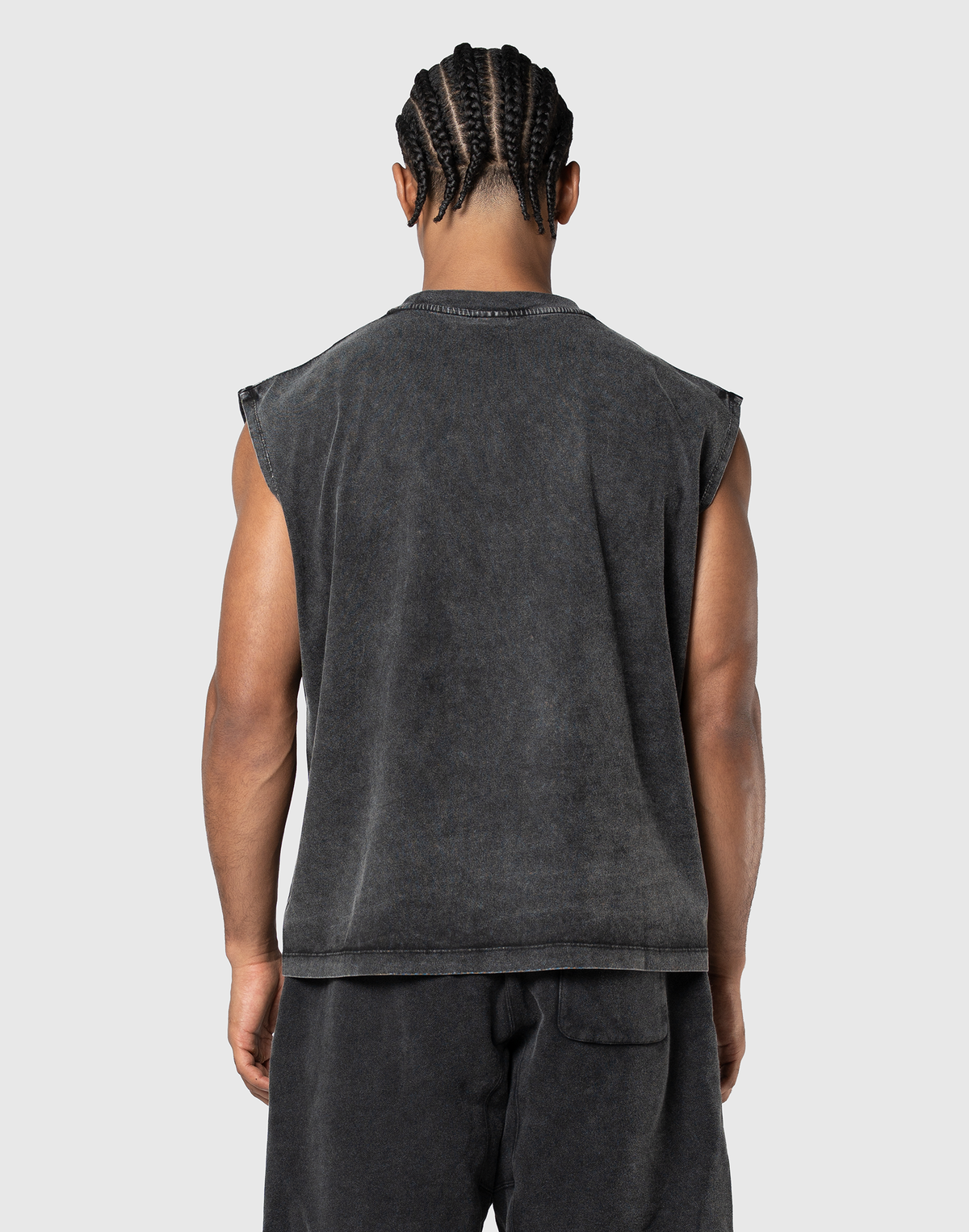 Iron Eagle Graphic Vintage Tanktop - Black