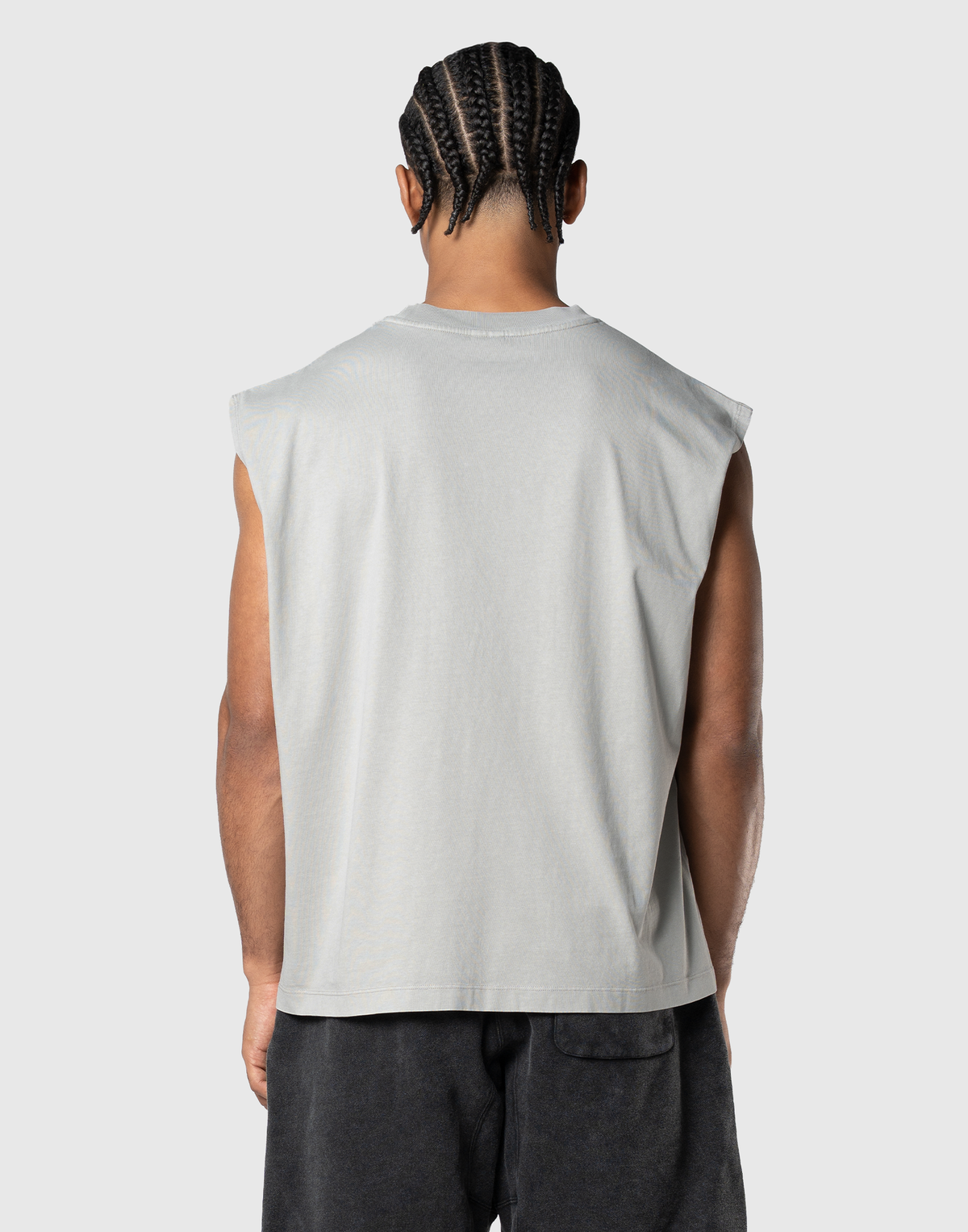 Original Photo Graphic Vintage Tanktop - Grey