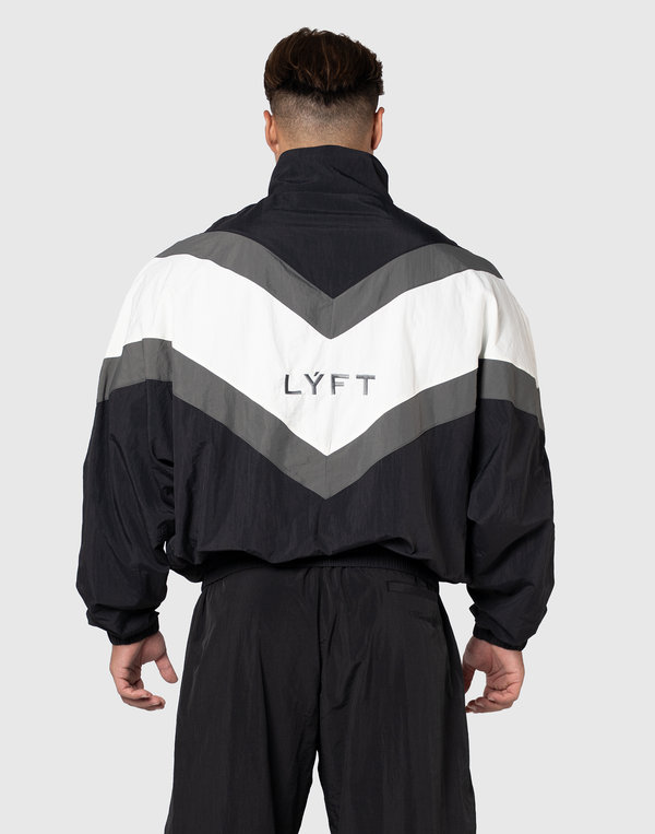 2Line Oversize Track Jacket - Black – LÝFT