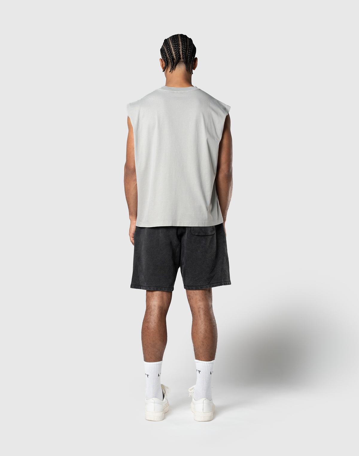 Original Photo Graphic Vintage Tanktop - Grey