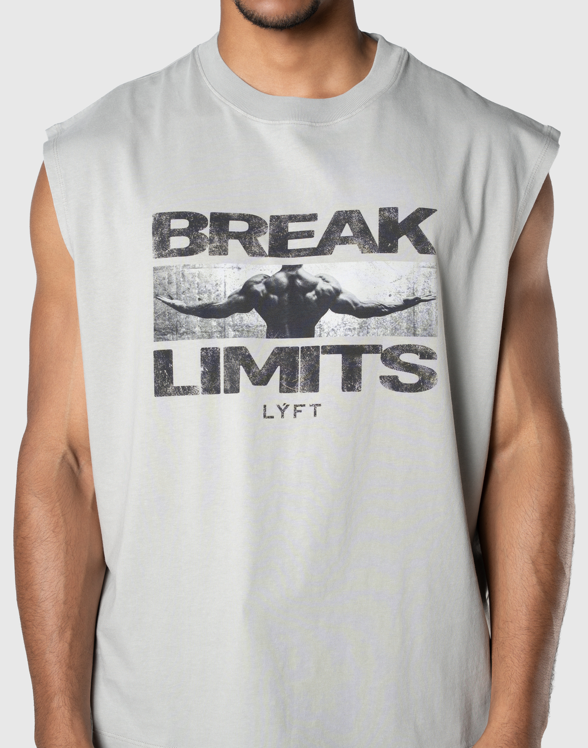 Original Photo Graphic Vintage Tanktop - Grey