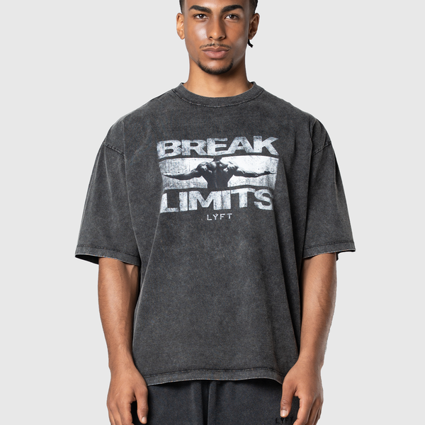 [たか] TEAM LÝFT GRAPHIC BIG T-SHIRT Original Photo Graphic Vintage Big T-Shirt - Black – LÝFT