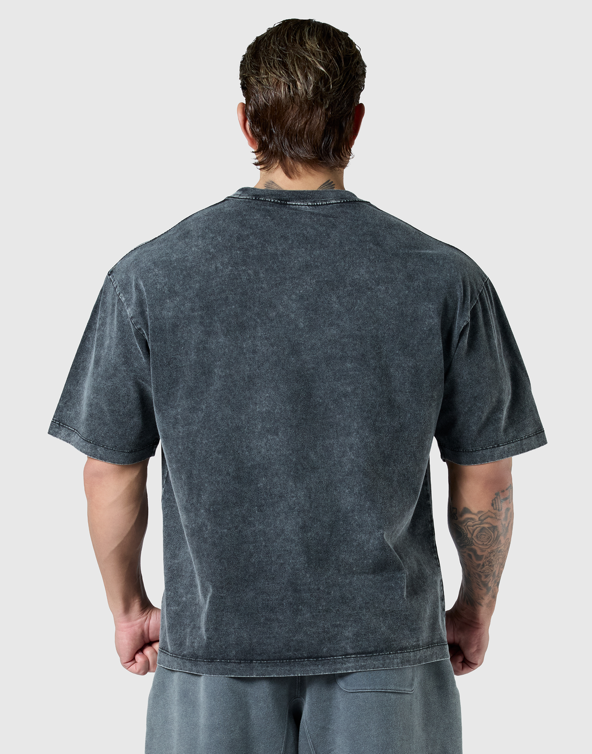 Iron Eagle Graphic Vintage Big T-Shirt - Black