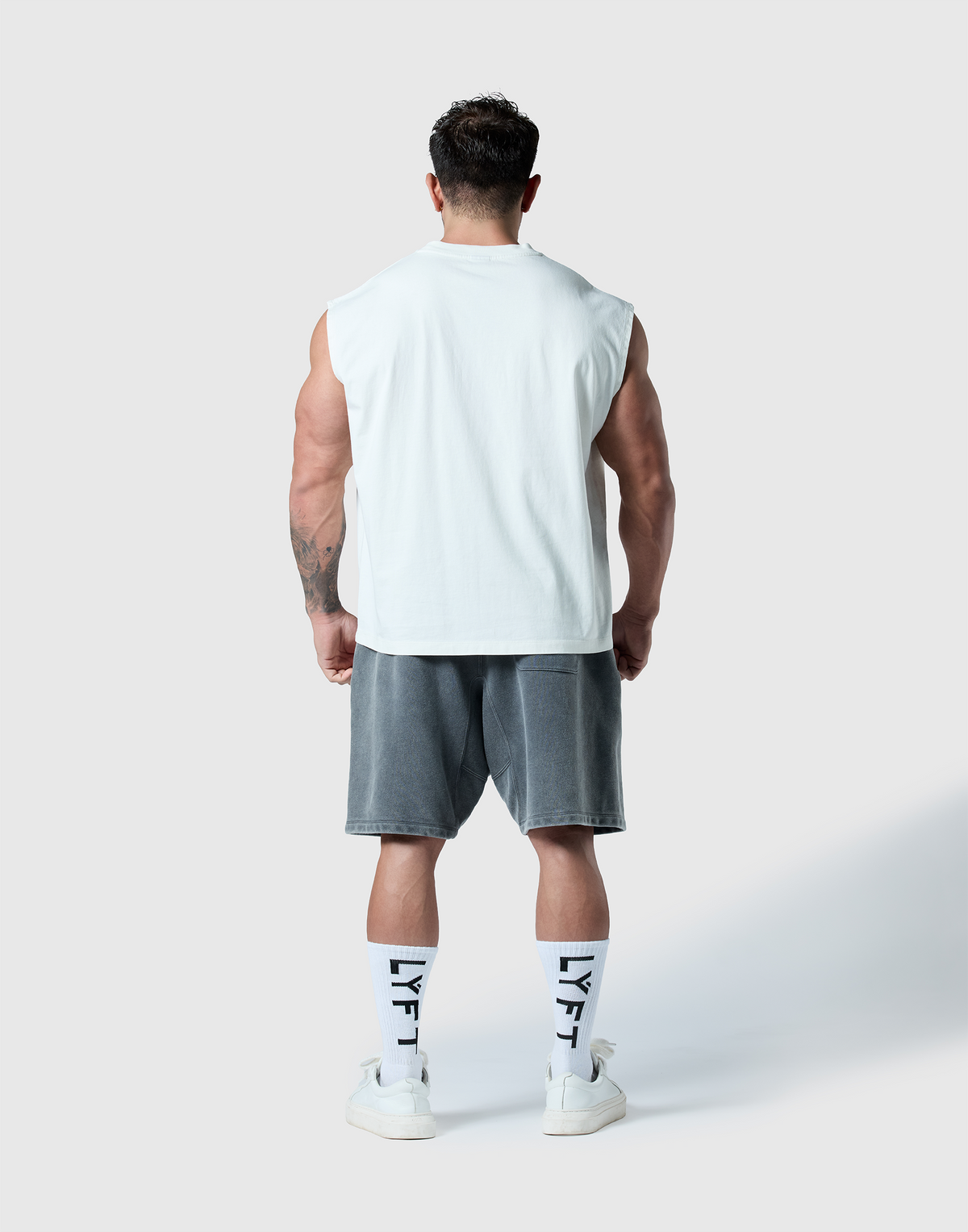 Iron Eagle Graphic Vintage Tanktop - Ivory