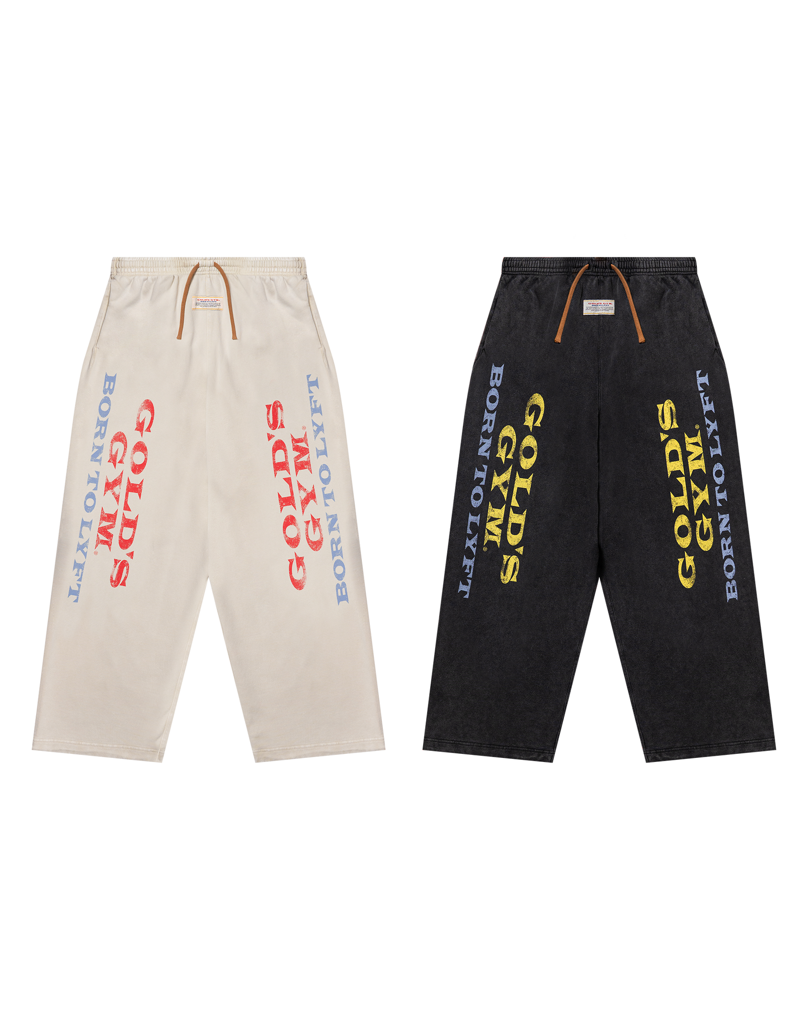 LÝFT × GOLD'S Gym Vintage Logo Long Pants
