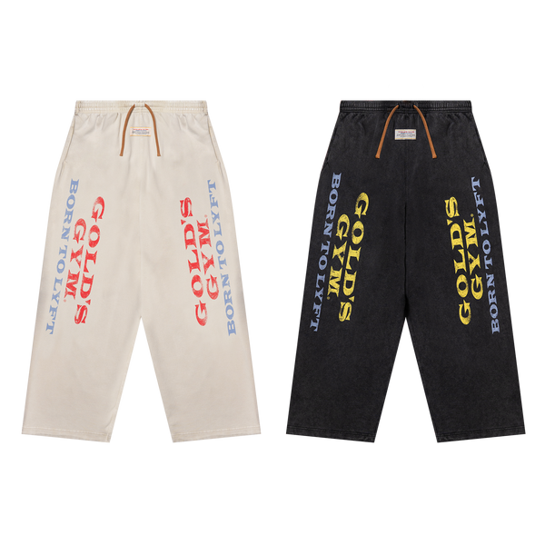 LÝFT × GOLD'S Gym Vintage Logo Long Pants
