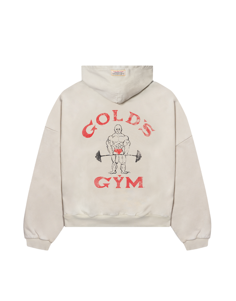 LÝFT × GOLD'S Gym Vintage Logo Hoodie