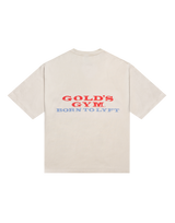 LÝFT × GOLD'S Gym Vintage Logo Big T-Shirt (1デザイン1点までの購入制限となります)