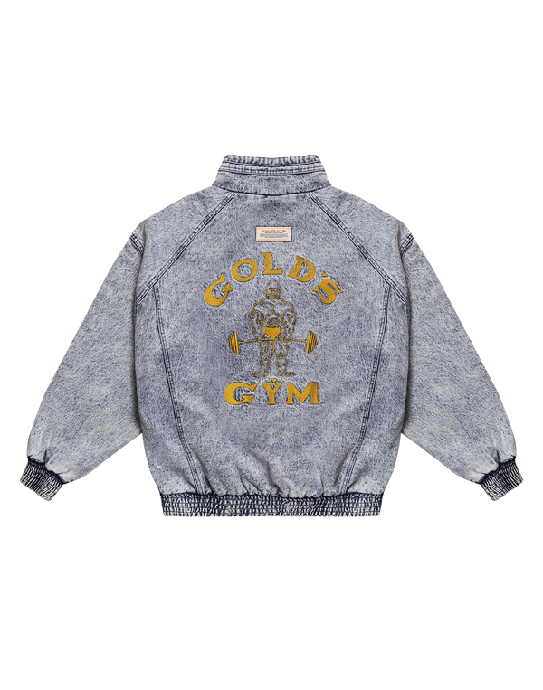 LÝFT × GOLD'S Gym Oversize Denim Jacket (1デザイン1点までの購入