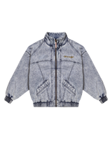 LÝFT × GOLD'S Gym Oversize Denim Jacket