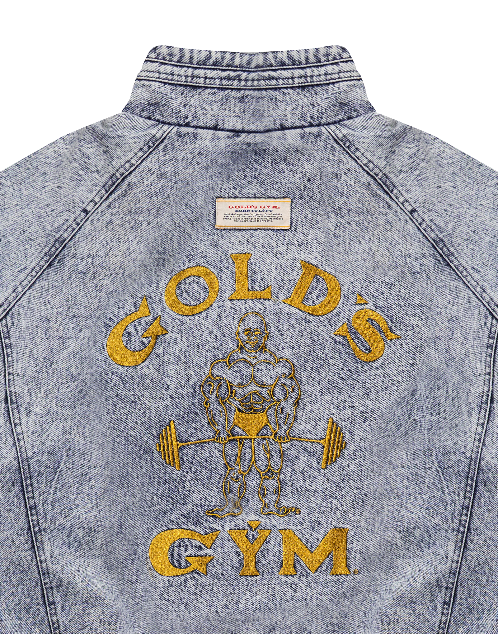 LÝFT × GOLD'S Gym Oversize Denim Jacket (1デザイン1点までの購入