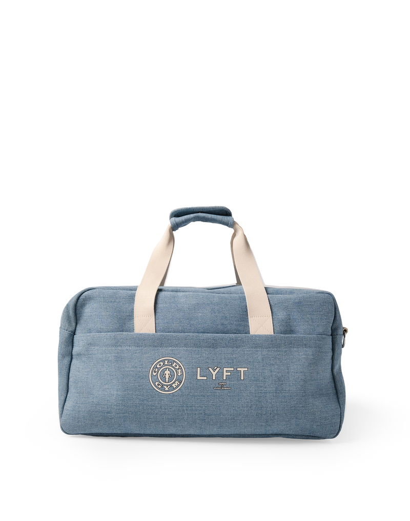 1デザインにつき1点までの購入制限】LÝFT × GOLD'S Gym 2Way Duffle Bag -