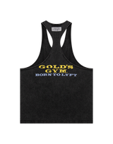 LÝFT × GOLD'S Gym Vintage Logo Tanktop (1デザイン1点までの購入制限となります)
