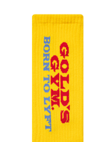 【1デザインにつき1点までの購入制限】LÝFT × GOLD'S Gym Logo Socks