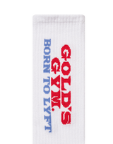 【1デザインにつき1点までの購入制限】LÝFT × GOLD'S Gym Logo Socks