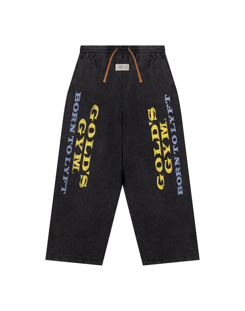 LÝFT × GOLD'S Gym Vintage Logo Long Pants