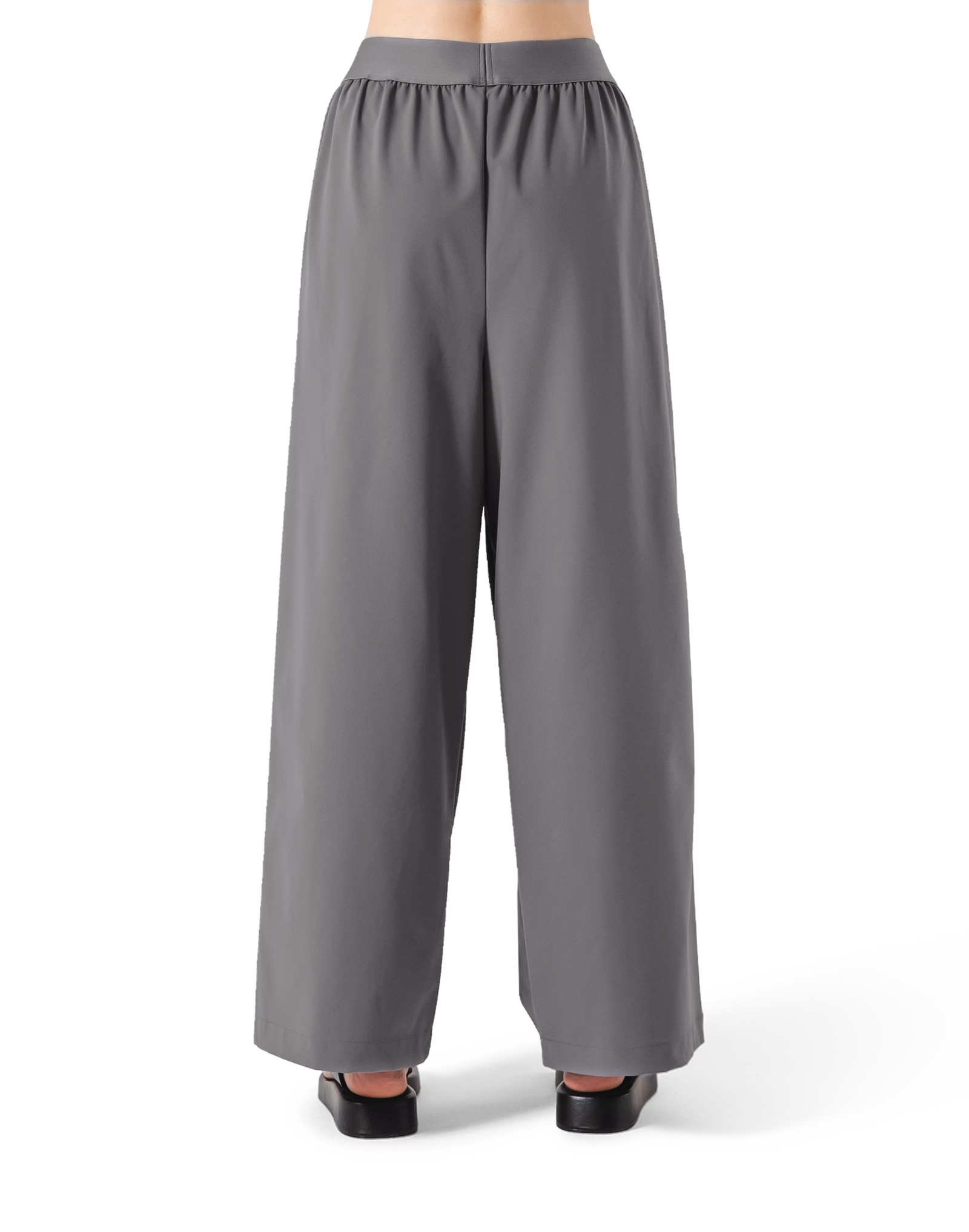 Jacquard Wide Easy Pants - Grey – LÝFT