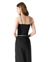 Cup In LÝFT Logo Camisole - Black