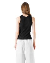 Cup In Rib Tanktop - Black