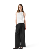 Cup In Rib Tanktop - White