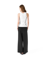 Cup In Rib Tanktop - White