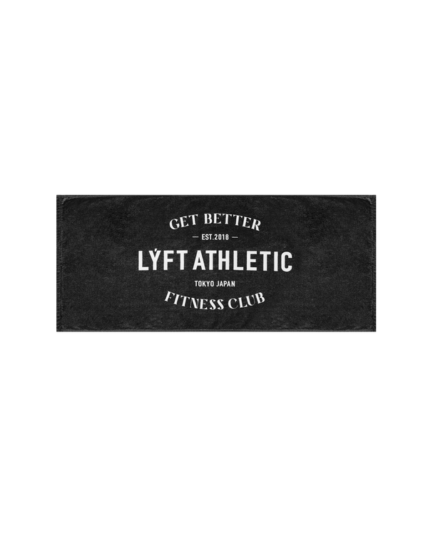 LÝFT Athletic Logo Towel - Black