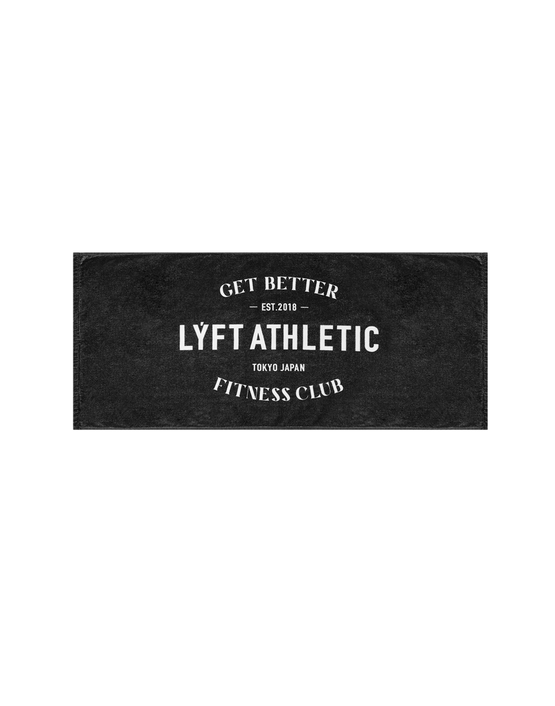 LÝFT Athletic Logo Towel - Black