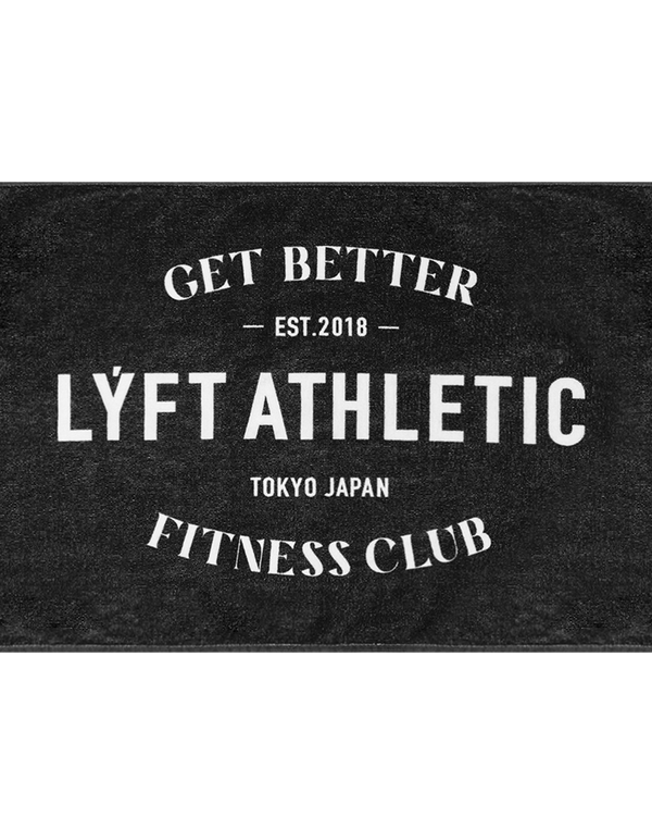 LÝFT Athletic Logo Towel - Black