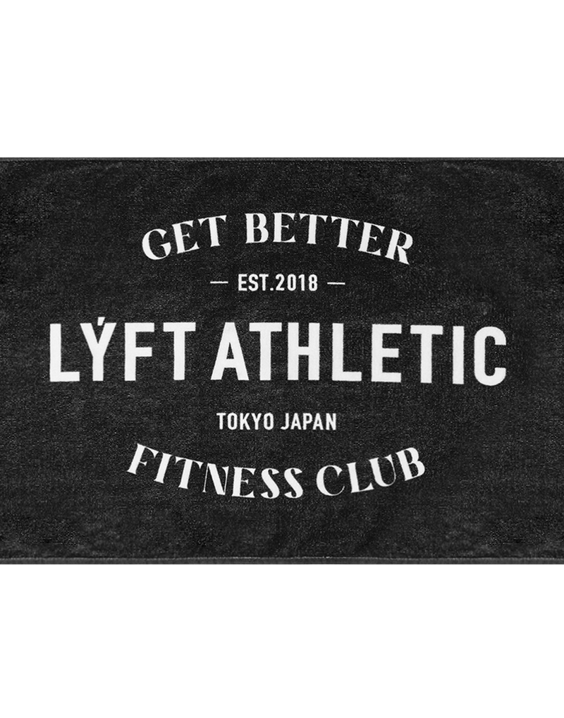 LÝFT Athletic Logo Towel - Black