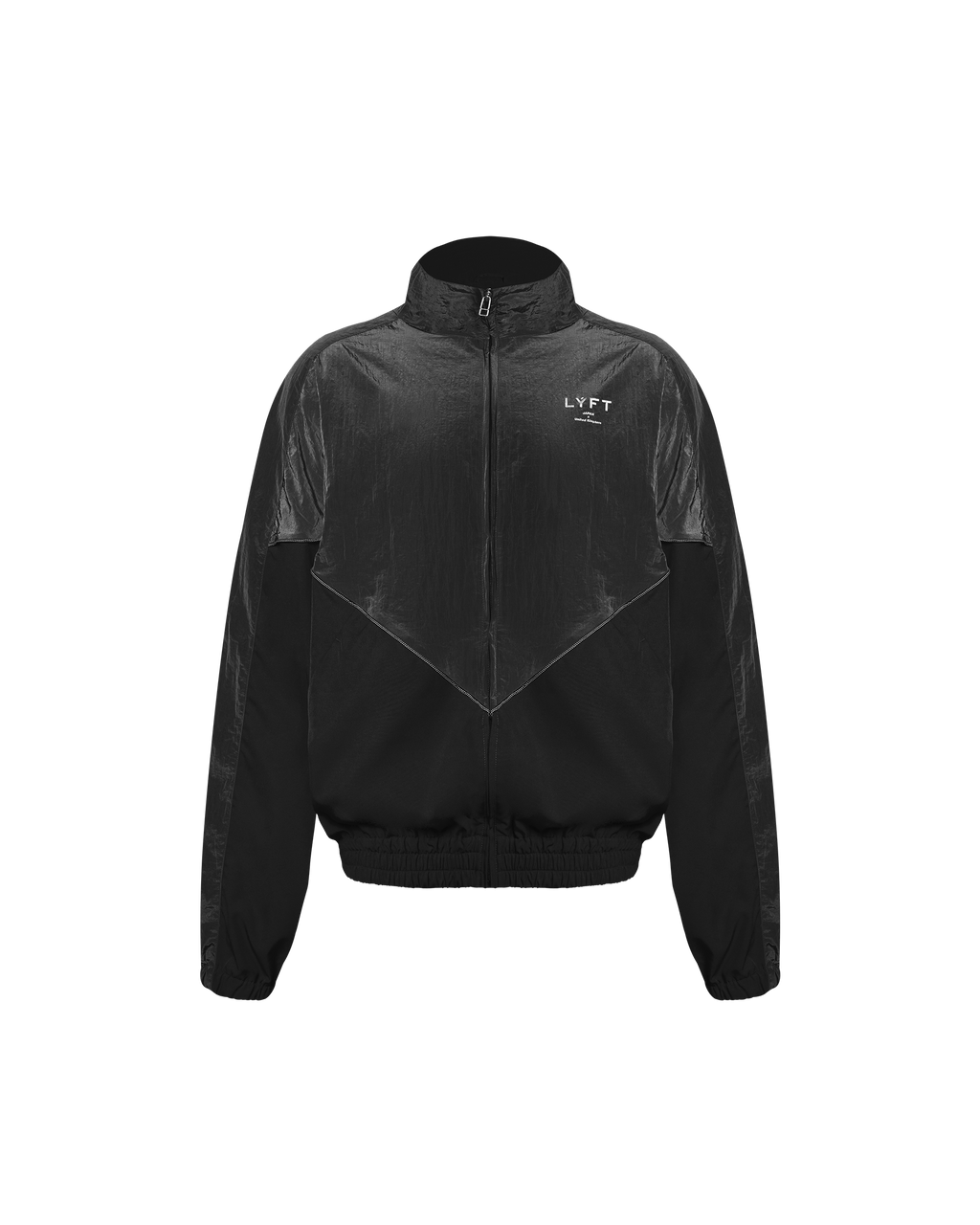 V-Form Oversize Track Jacket - Black – LÝFT