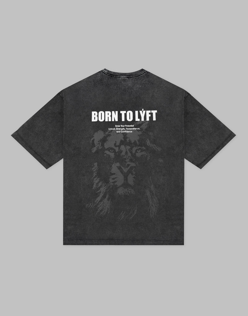 し*ん様 LYFT LION GRAPHIC VINTAGE BIG T-SHI Lion Graphic Vintage Big T-Shirt - Black – LÝFT