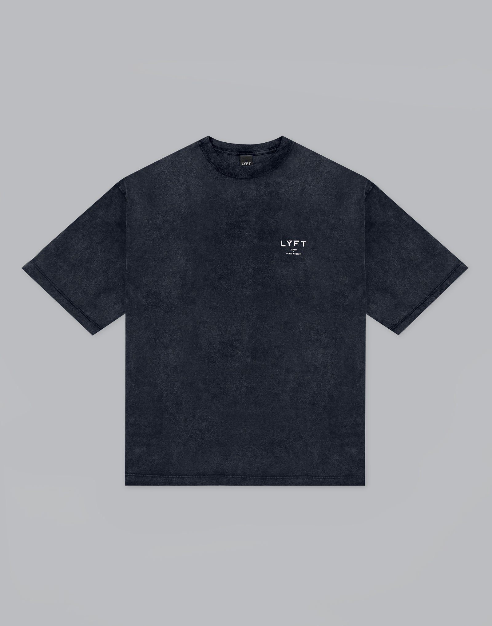 Lion Graphic Vintage Big T-Shirt - Navy – LÝFT