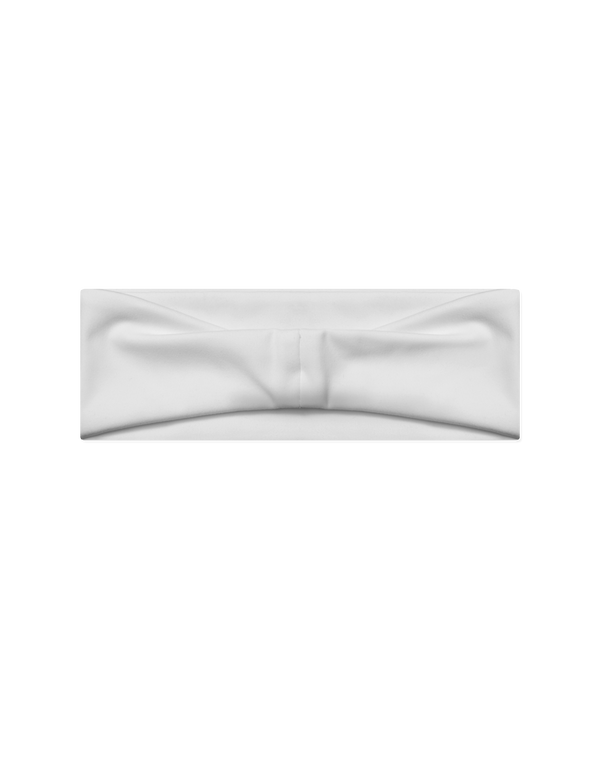 LÝFT Logo Hairband - White
